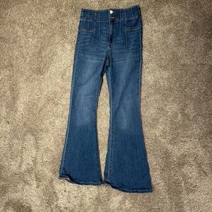 Altar'd State Blue Flare Jeans